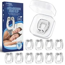 Dispositivo antirronquidos magn tico C modo tap n nasal para ronquidos, 10 Pack