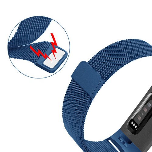 Repuesto de banda de bucle milanesa con bloqueo magnético para Fitbit Charge 3 / Charge 4 - Imagen 3 de 41