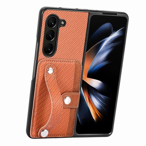 AU PU Leather Wallet Cover With Wristband For Samsung Galaxy Z Fold 6 5 4 3 Case - Picture 18 of 21