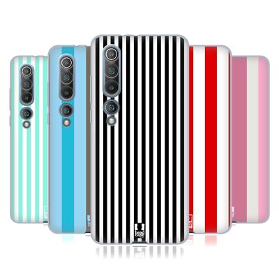 HEAD CASE DESIGNS VERTICAL STRIPES SOFT GEL CASE FOR XIAOMI PHONES