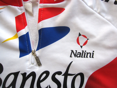 Maillot Cyclisme Hiver Nalini – Team Banesto 1996 – Taille 5/XL – Polaire Longue