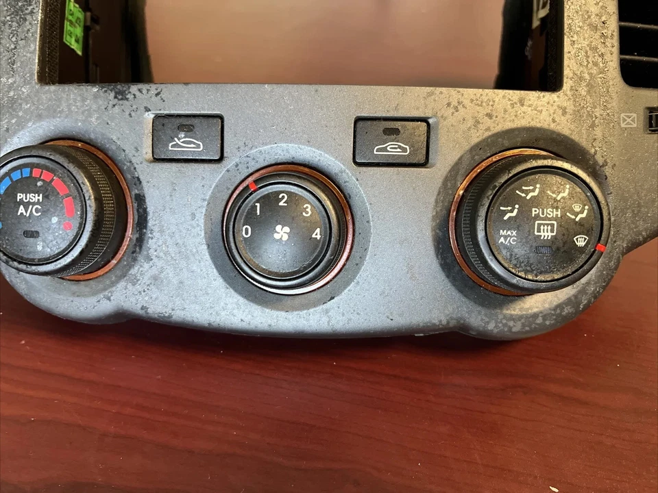 Kia Optima 2010 bisel de tablero aire acondicionado control de clima 97250-2gxxx Foto 3 de 4