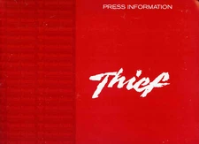 Thief James Caan Michael Mann Original movie press kit 1980