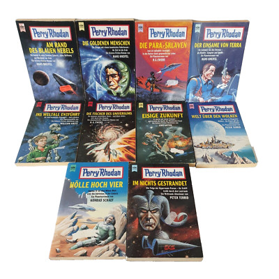 Heyne Perry Rhodan Taschen Romane Konvolut 10 Stück