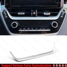 2019-2023  For Toyota Corolla Matte Silver Central Console Air Outlet Vent Trim