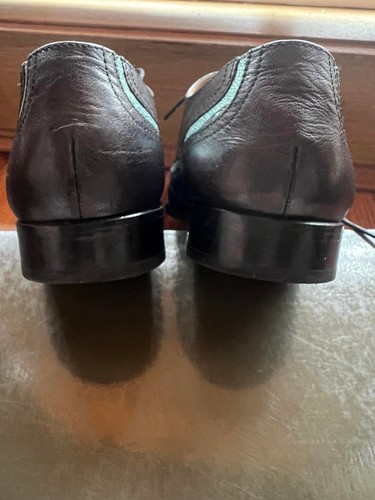 Melvin Hamilton Jessy 13 Black Leather Pointed Toe Derby Shoe Size 39 (size 8) - Picture 7 of 10