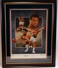 Muhammad Ali Autographed 32x26 Framed Photo — PSA/DNA LOA