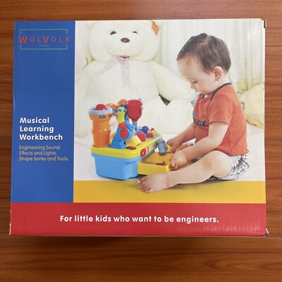 Baby Toy Woby Kids Play Learn Activity Desk Fisher Price Dj Table