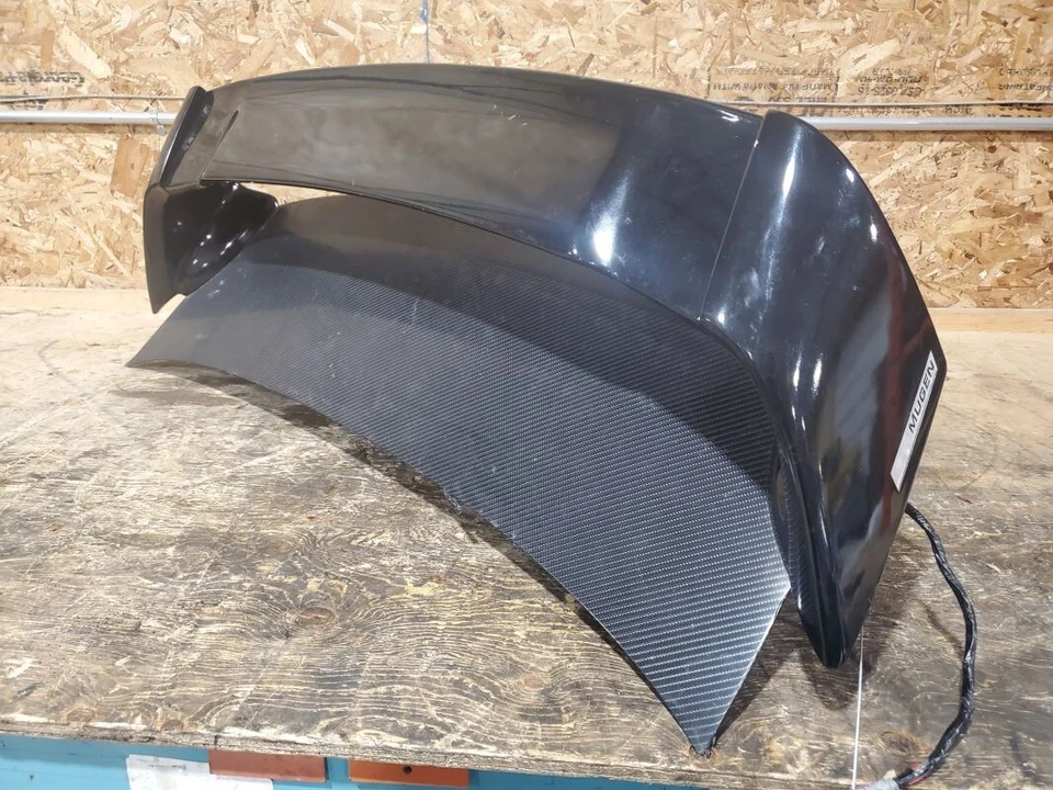 2006 - 2011 Acura CSX tipo S porta-malas com luzes com réplica asa Mugen - Imagem 3 de 4