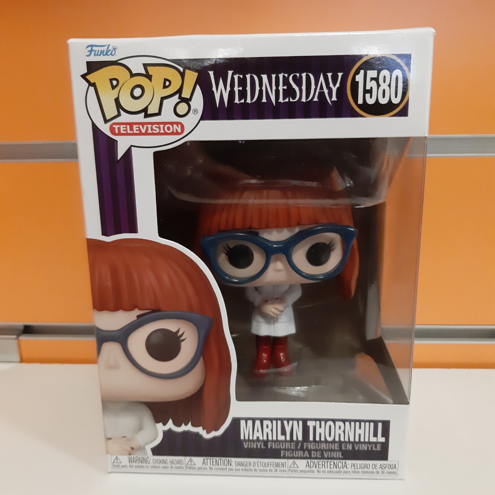 Funko Multicolore Wednesday Pop! Tv Vinyl Figurine Matilyn Thornhill 9 Cm - Immagine 2
