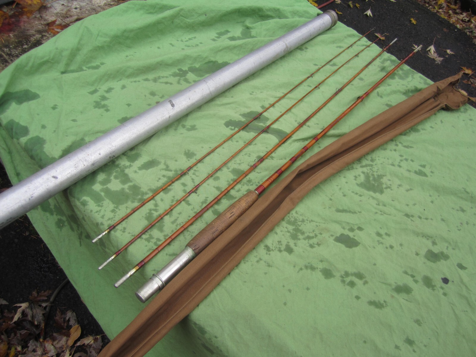Vintage Phlueger Bamboo fly rod. eBay