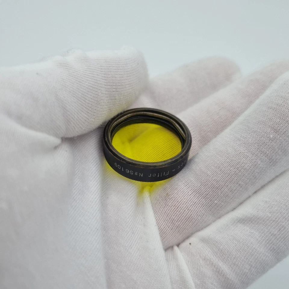 Rolleiflex Filter 56109 ~29mm yellow vintage filter genuine #018 - Image 4 of 4
