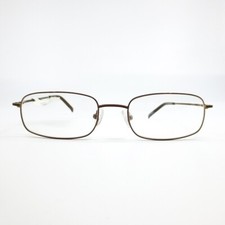Tucker Est Falcon BRZ Bronze Mens Rectangle Full Rim Eyeglasses 52-19-145