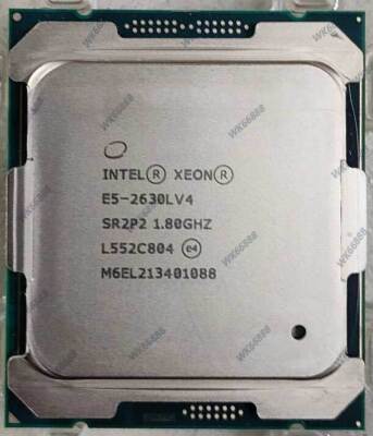 Intel Xeon E5-2630L v4 CPU processor SR2P2 10 core 1.8GHz LGA 2011-3 14 nm 55W