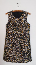 J Crew Animal Leopard Print Dress 4 Sleeveless
