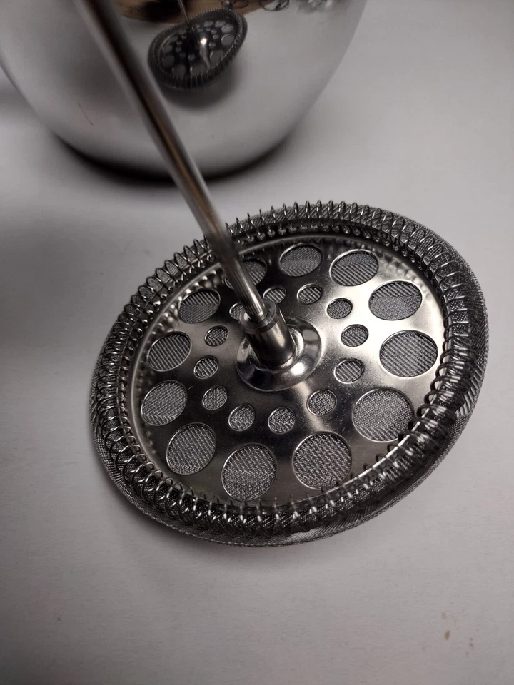 SterlingPro Cafetera Prensa Francesa Doble Pared Acero Inoxidable 8 Tazas Foto 4 de 4