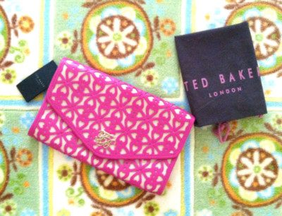 Ted Baker Purse Leather Pajak Includes Dust Bag NWT Spring Weddings!