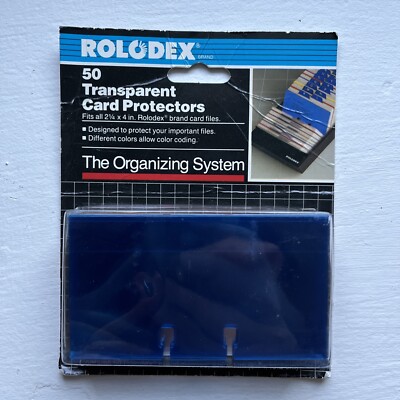 rolodex card sleeves Exact Fit Card Sleeves for Standard Size Cards (100) – Card-Binder.com