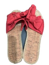 NWT Disney Store Minnie Mouse Red Slides Sandals Shoes Girls