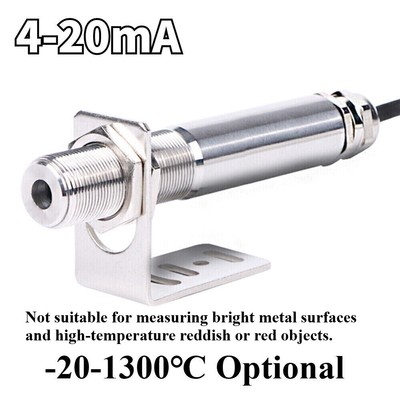Infrared Thermometer Sensor Online Infrared Temperature 4-20mA 5-10V Non-contact