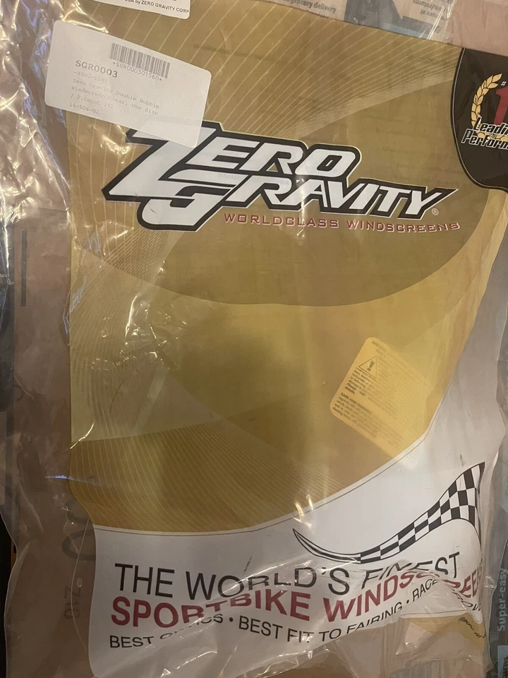 NUEVO Parabrisas transparente ZeroGravity 16-504-01 doble burbuja Yamaha YSR50 YSR80 YSR Foto 3 de 4