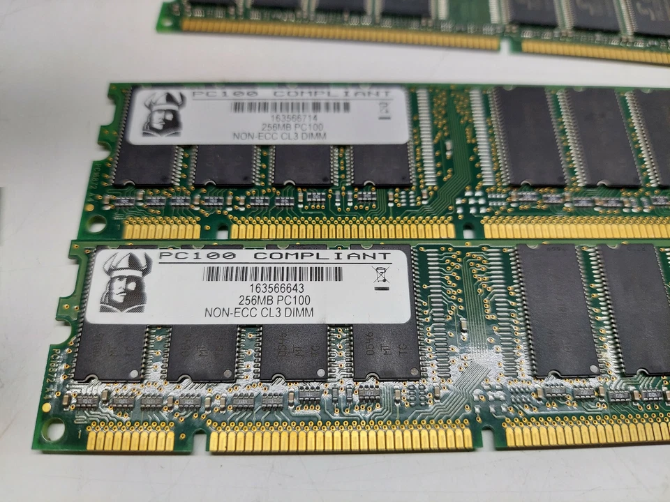 LOT Memory Modules DDR333 PC100 DDR266 PC2700 PC2 4200 PC3200 DDR400 Vintage - Image 4 of 4