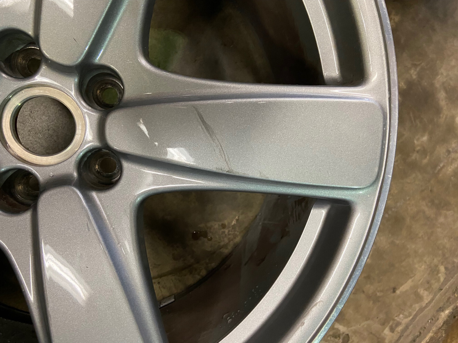 Factory Porsche Macan 21 Inch Wheel Black Sport Genuine OEM 