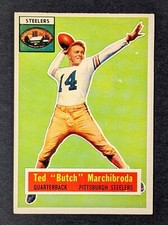 1963 Topps Football #51 Ted Butch Marchibroda Pittsburgh Steelers