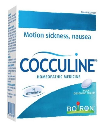 Cocculine Boiron homöopathisches Mittel gegen Übelkeit Reisekrankheit 30 Tabs