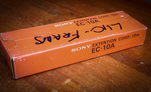 SONY Extention Cord cable 10 mètres EC-10A - Photo 2/7
