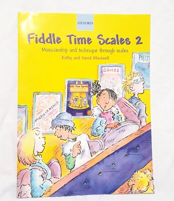 Fiddle Time Scales 2 Violin Book Sheet Music  Oxford University 2003 Kathy David