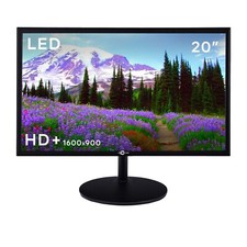 20" Inch Widescreen LED LCD Computer PC Monitor CCTV HDMI VGA HD 1600x900