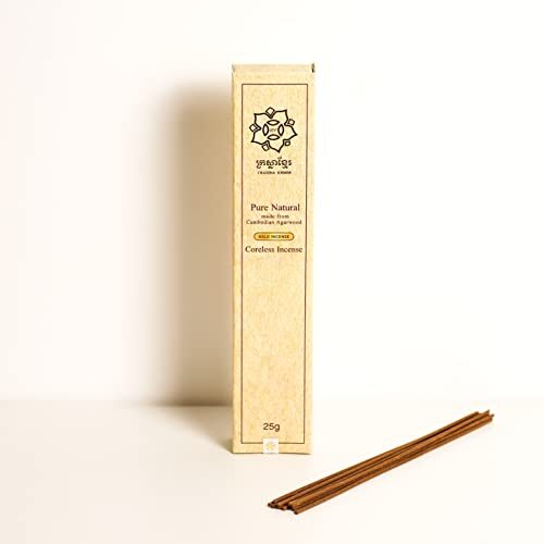 Cambodian Agarwood/Oud Incense Sticks Gold (Coreless) Cuisine