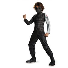 Captain America Winter Soldier Superhero Marvel Costume Child Small 4-6 