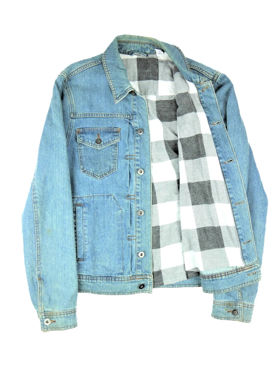Flannel with jean clearance jacket