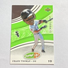 2004 Upper Deck Power Up! Green Frank Thomas #29 HOF Chicago White Sox