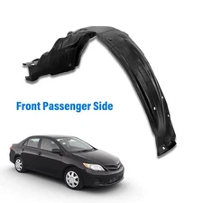 For Toyota Corolla Splash Guard / Fender Liner 2011-2013 | Front, Passenger Side