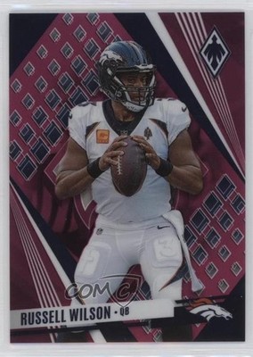 2023 Panini Phoenix Pink SP Variation 138/175 Russell Wilson #18 gc7