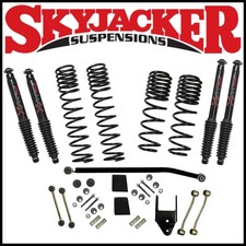 Skyjacker 3.5-4 Suspension Lift Kit Shocks For 18-22 Wrangler Rubicon 4-door