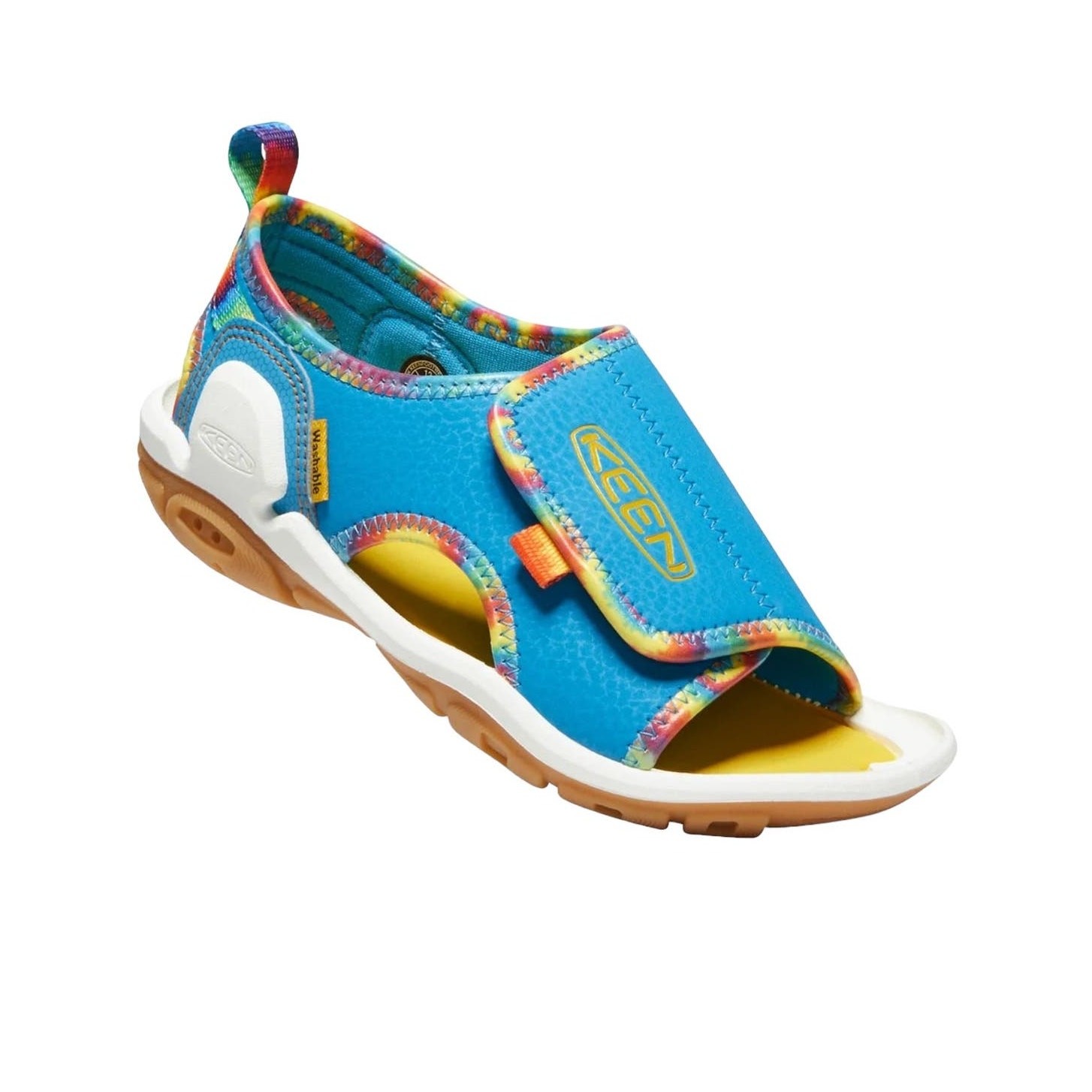 Nuovo! Sandali Keen Kids Knotch River punta aperta bambino grande taglia 5 (prezzo al pubblico $ 55)