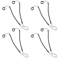 8 Pcs Signature Pen Anti-lost Lanyard Coiled Stylus Anti-loss Leash