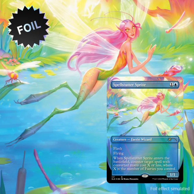 Faerie, Faerie, Faerie Rad foil パック未開封 Magic The Gathering