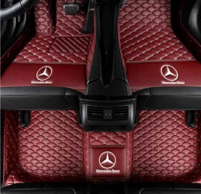 Fit Mercedes-Benz 1998-2025 All Model Waterproof Luxury Carpets Car Floor Mats - Image 4 of 4