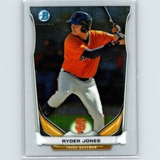 2014 Bowman Ryder Jones #BCP53 Chrome Prospects San Francisco Giants