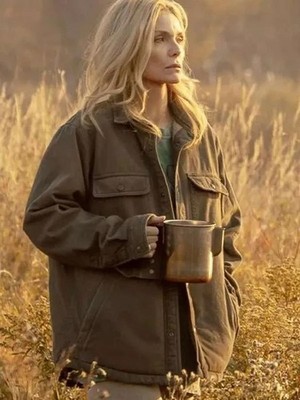 Michelle Pfeiffer The Madison 2026 Brown Cotton Jacket