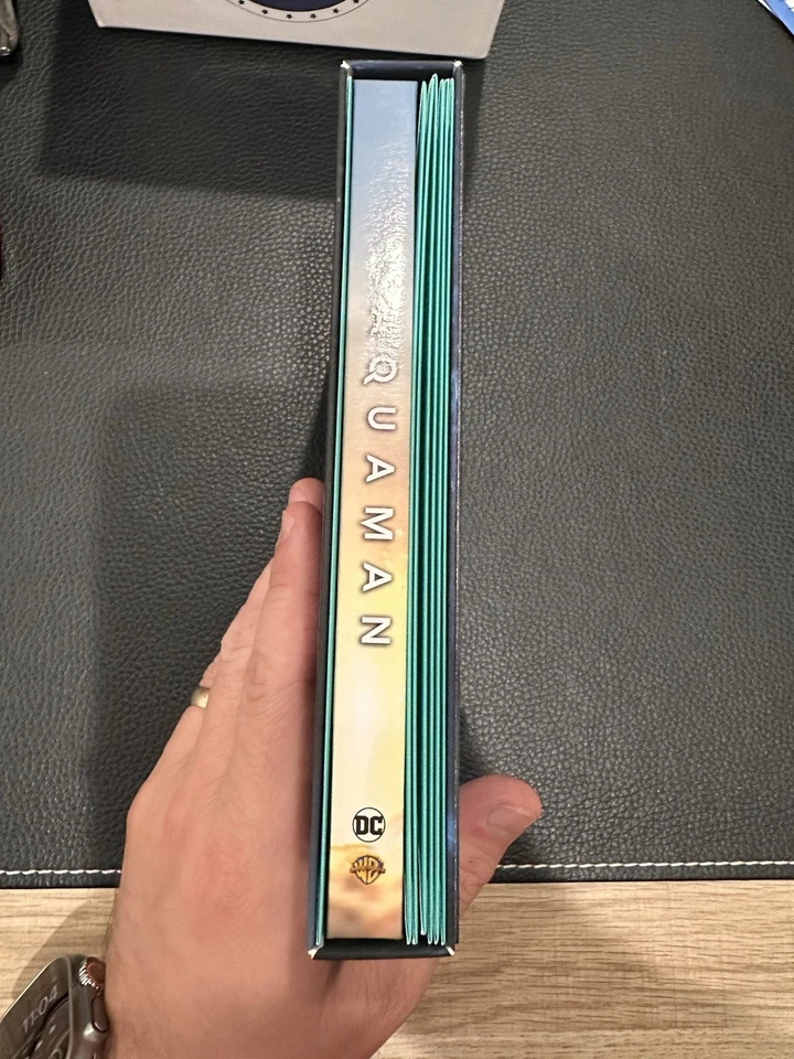 AQUAMAN Steelbook HDZeta 3D Lenticular Full Slip Set Foto 3 de 4