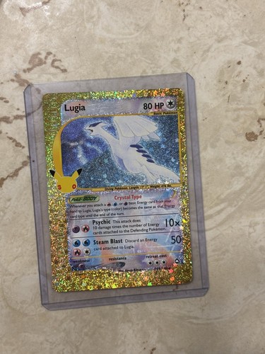 Lugia 2026 Pokemon 30th Celebration Rare Classic Collection Crystal Holo 149/147