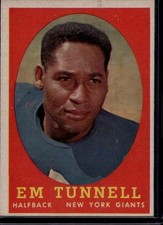 1958 Topps #42 Em Tunnell