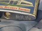 VINTAGE NATIONAL SECURITY SAVINGS LIGHTER - COLLECTOR ITEM - LIGHTERS SEE — photo 5
