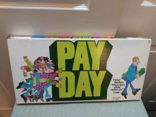 Vintage 1975 Parker Brothers Payday Pay Day Finance Board Game Complete SEE PICS